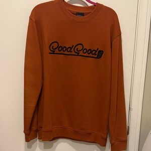 Good Good Men's Crewneck Sweater - Burnt Orange